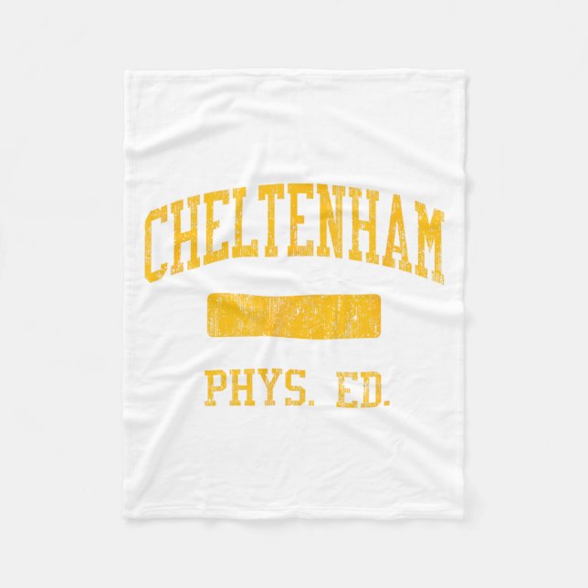 Couverture Polaire Cheltenham High School Hs Wyncote Pa Phys Ed  (Devant)