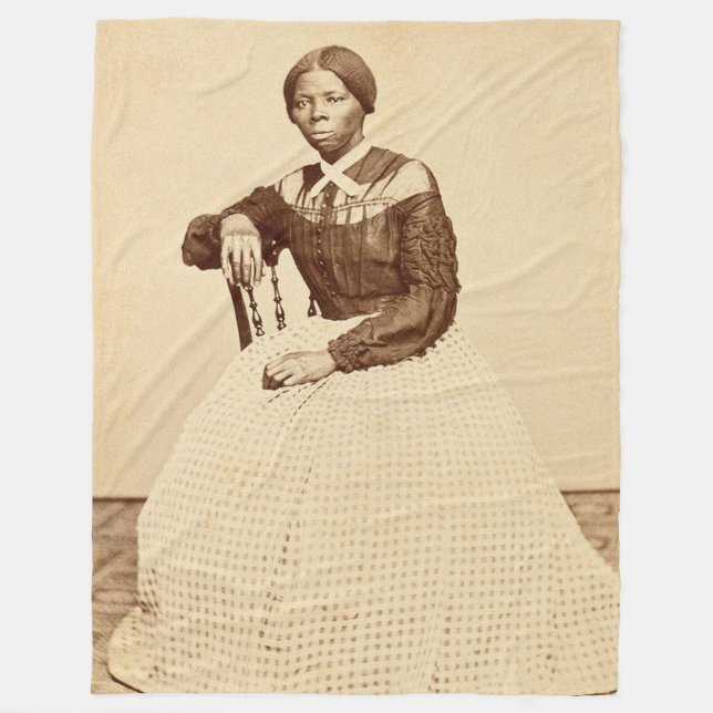 Couverture Polaire Chemin de fer abolitionniste Harriet Tubman (Devant)