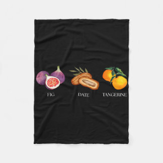 Couverture Polaire Chemise anti-Trump Subtil Fruit Figue Datte Tanger