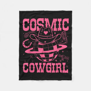 Couverture Polaire Chemise Cosmic Space Cowgirls Enterrement de Vie d