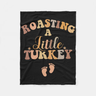 Couverture Polaire Chemise d'annonce de grossesse de Thanksgiving Aut