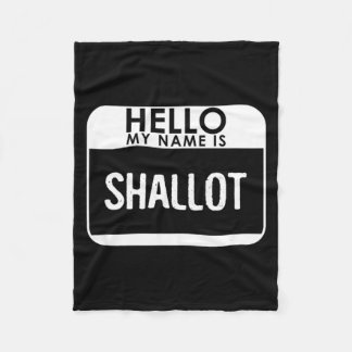 Couverture Polaire Chemise de costume Shallot drôle et facile pour Ha