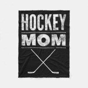 Couverture Polaire Chemise de mère de hockey pour la fête des mères