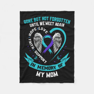 Couverture Polaire Chemise de sensibilisation au suicide Maman est pa
