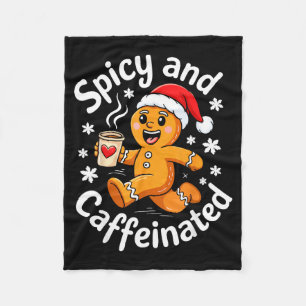 Couverture Polaire Chemise Scy Et Caféiné Hommes Femmes Gingerbread C