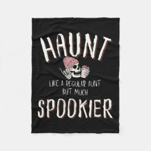 Couverture Polaire Chemise tante Halloween Squelette costume