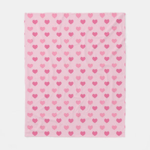 Couverture Polaire Chéri rose