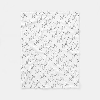 Couverture Polaire Cheval Heartbeat