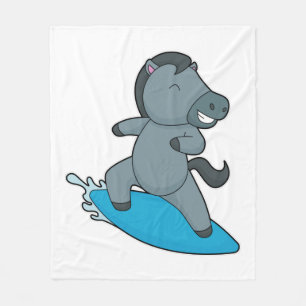 Couverture Polaire Cheval Surfer Sports nautiques