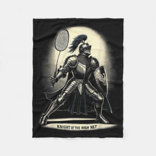 Couverture Polaire Chevalier Du Haut Badminton Amusant Graphic Tee