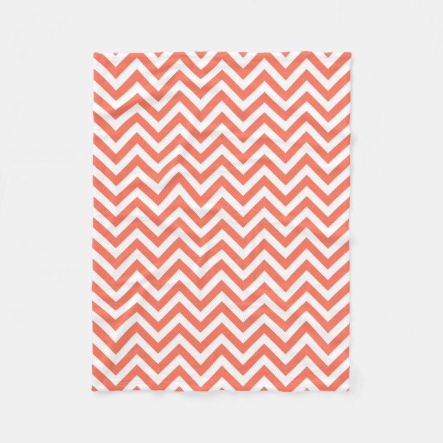 Couverture Polaire Chevron Zig Zag (Devant)