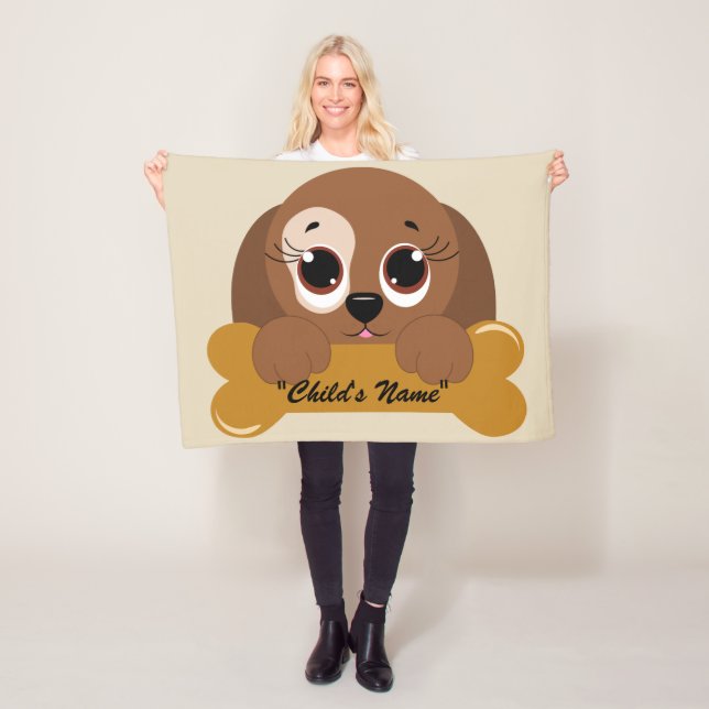 Couverture Polaire Chien Chien Chien Chien Conception bébé Lit Toison (En situation)
