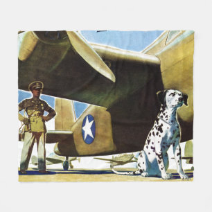 Couverture Polaire Chien d'armée