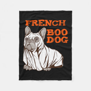 Couverture Polaire Chien d'Halloween Amusant Costume d'Halloween Boom