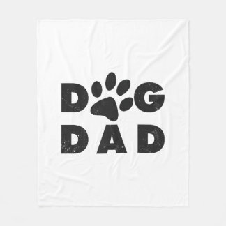 Couverture Polaire Chien papa classique