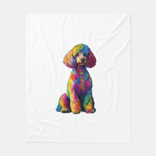 Couverture Polaire Chiens Amoureux des animaux de canicules amusants 
