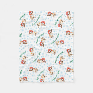 Couverture Polaire Chiwawa heureux de Howlidays
