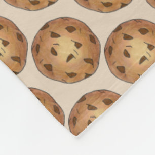 Couverture Polaire Chocolat Chip Cookies Boulangerie Pâtisserie Chef