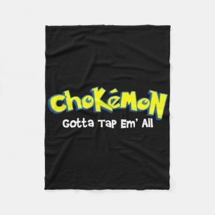 Couverture Polaire Chokemon Attraper Les Tous - Jiu Jitsu Mma Bjj Kic