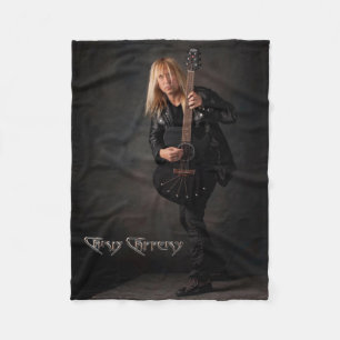 Couverture Polaire Chris Caffery avec Babicz Guitar Fleece Blanket