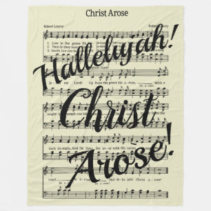 Couverture Polaire Christ Arose