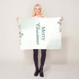 Couverture Polaire Christmas Fleece Blanket – Cozy Holiday Throw