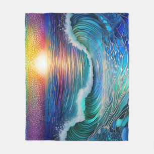 Couverture Polaire Chroma Sea Seascape