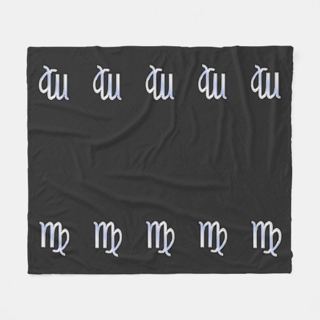 Couverture Polaire Chrome Comme Virgo Zodiac Connexion peau de serpen (Devant (Horizontal))