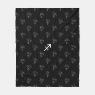 Couverture Polaire Chrome Sagittarius Zodiac Connexion Hevelius Decor