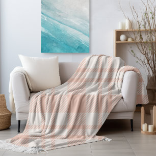 Couverture Polaire Chute Côtière Cosy Coral Plaid