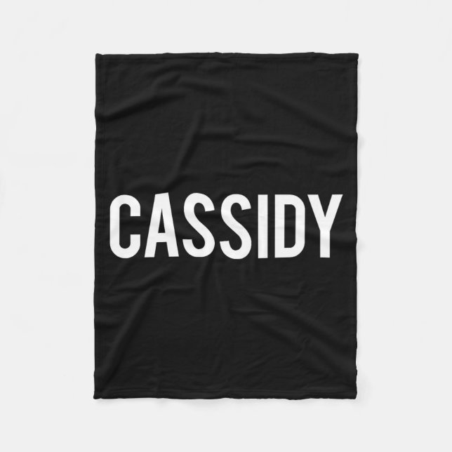 Couverture Polaire Cidy - Cool New Funny Name Fan Gift Tee  (Devant)