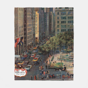 Couverture Polaire Cinquième avenue par John Falter