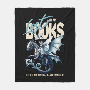 Couverture Polaire Citation amoureuse du livre Dragon and Fairy & Ima
