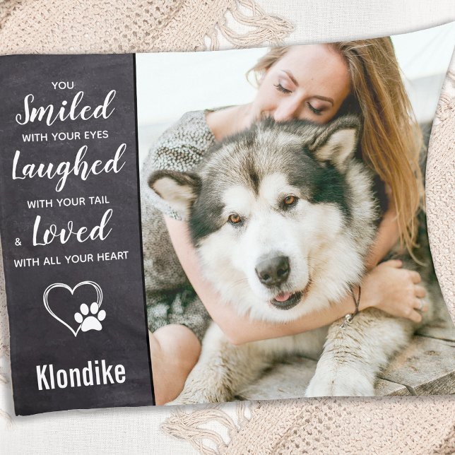 Couverture Polaire Citation de la sympathie commémorative du chien an (Créateur téléchargé)