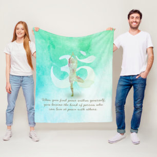 Couverture Polaire Citation de l'arbre de méditation de l'instructeur