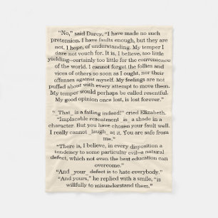 Couverture Polaire Citation de livre personnalisée Texte Priorité e