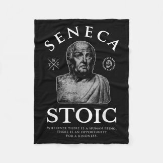 Couverture Polaire Citation Seneca "Opportunité Pour Une Sainteté"