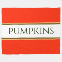 CITROUILLE Bright Automne Orange Brown Blancs