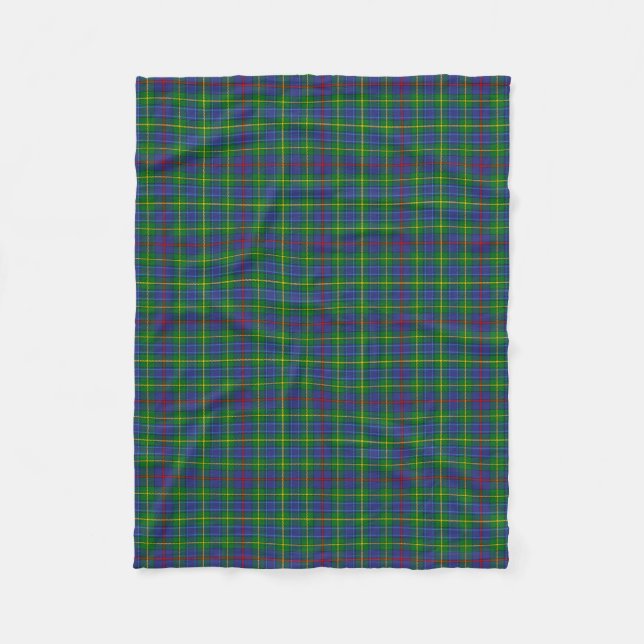 Couverture Polaire Clan écossais Bailey Tartan Plaid (Devant)
