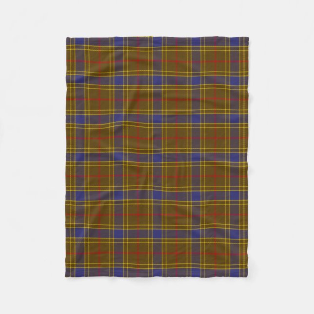 Couverture Polaire Clan écossais Balfour Tartan Plaid (Devant)
