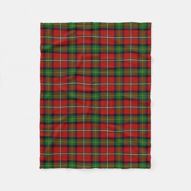 Couverture Polaire Clan écossais Boyd Tartan Plaid (Devant)