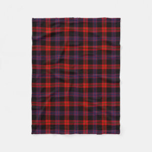Couverture Polaire Clan écossais Brown Tartan Plaid