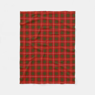 Couverture Polaire Clan écossais Bruce Tartan Plaid