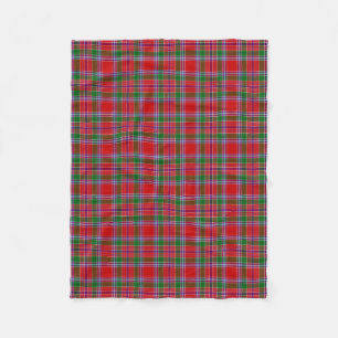 Couverture Polaire Clan écossais Burrell Tartan Plaid
