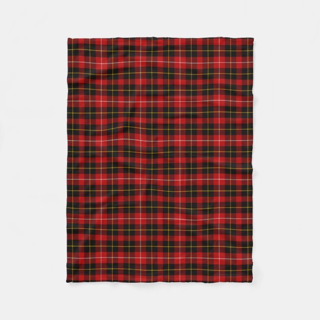 Couverture Polaire Clan écossais Connel Tartan Plaid (Devant)