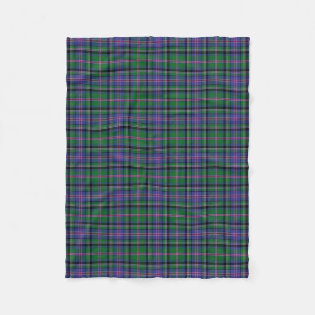 Couverture Polaire Clan écossais Cooper Tartan Plaid (Devant)