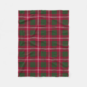 Couverture Polaire Clan écossais Crawford Tartan Plaid