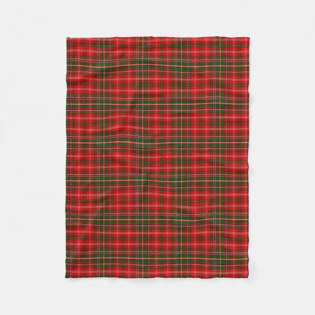 Couverture Polaire Clan écossais MacDougall Tartan Plaid (Devant)