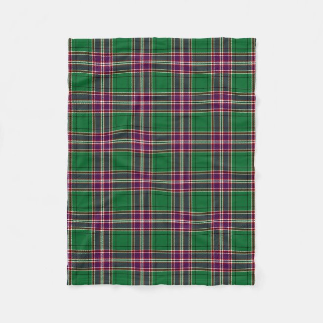 Couverture Polaire Clan écossais MacFarlane Chasse Tartan Plaid (Devant)