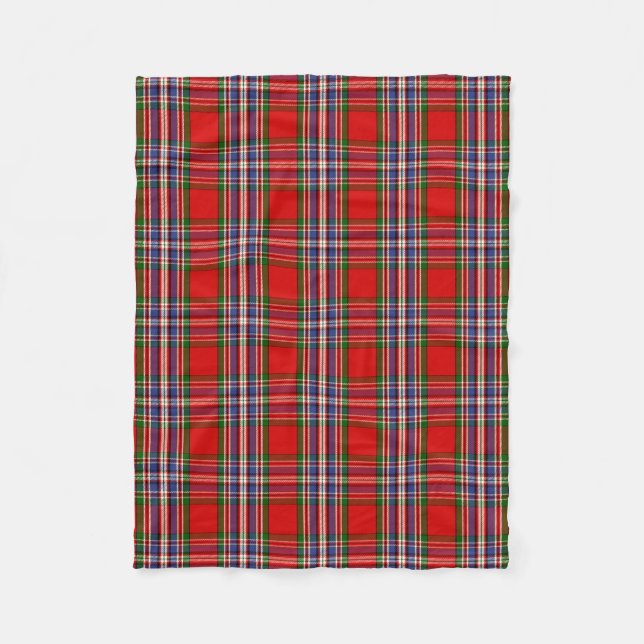 Couverture Polaire Clan écossais MacFarlane Red Tartan Plaid (Devant)